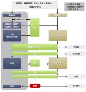 暴力事件・粗暴犯流れ